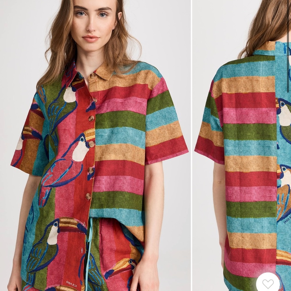 Farm Rio Wonderful Toucans Uni Shirt